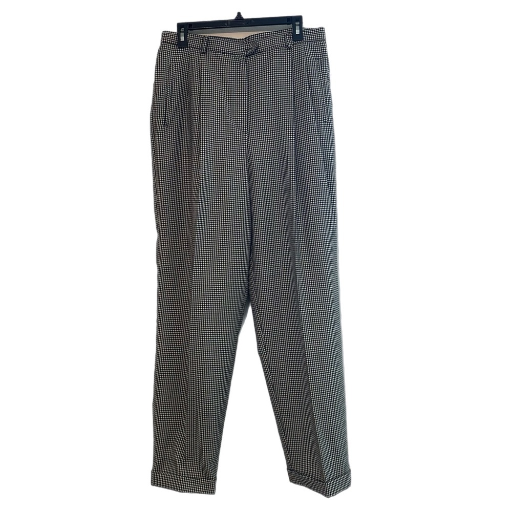 Ralph Lauren Black and White Classic Trousers